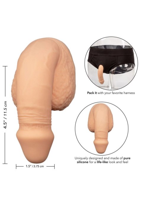 5 inch Silicone Packing Penis Light skin tone 5 inch Silicone Packing Penis Light skin tone