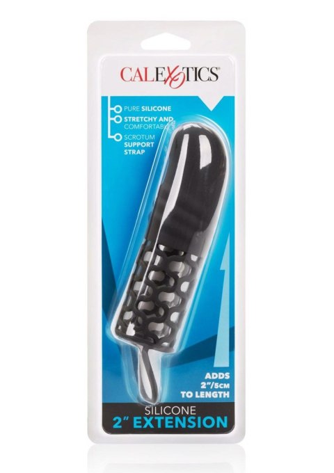 Silicone 2 inch Extension Black Silicone 2 inch Extension Black