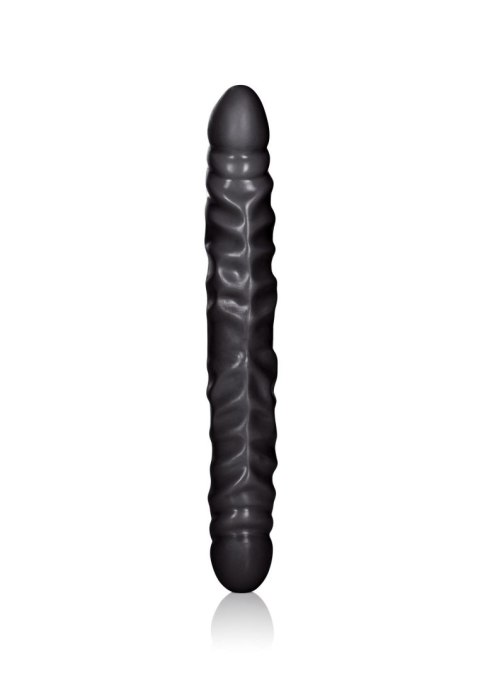 Veined Double Dong 12 inch Black Veined Double Dong 12 inch Black