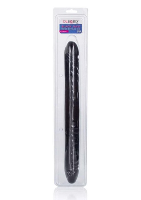 Veined Double Dong 18 inch Black Veined Double Dong 18 inch Black