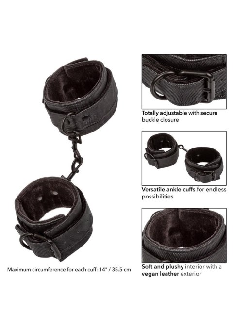 Boundless Ankle Cuffs Black Boundless Ankle Cuffs Black