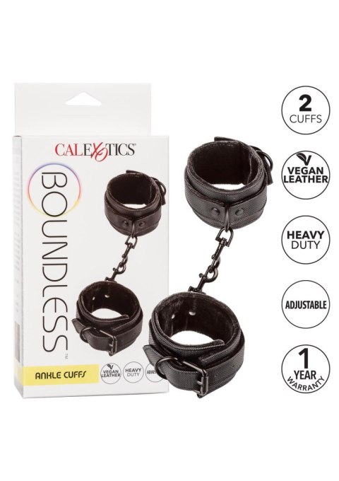 Boundless Ankle Cuffs Black Boundless Ankle Cuffs Black