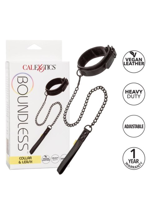 Boundless Collar & Leash Black Boundless Collar & Leash Black