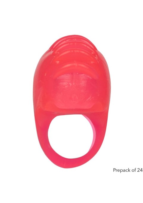 Vibrating Finger Teaser 24 pcs Pink