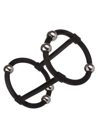 Beaded Silicone Enhancer Cage Black