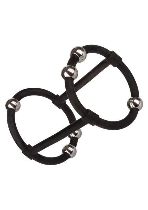 Beaded Silicone Enhancer Cage Black Beaded Silicone Enhancer Cage Black