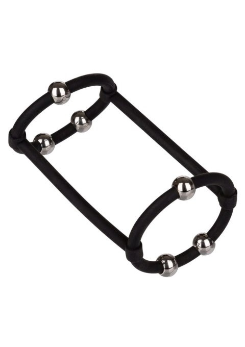 Beaded Silicone Enhancer Cage Black Beaded Silicone Enhancer Cage Black
