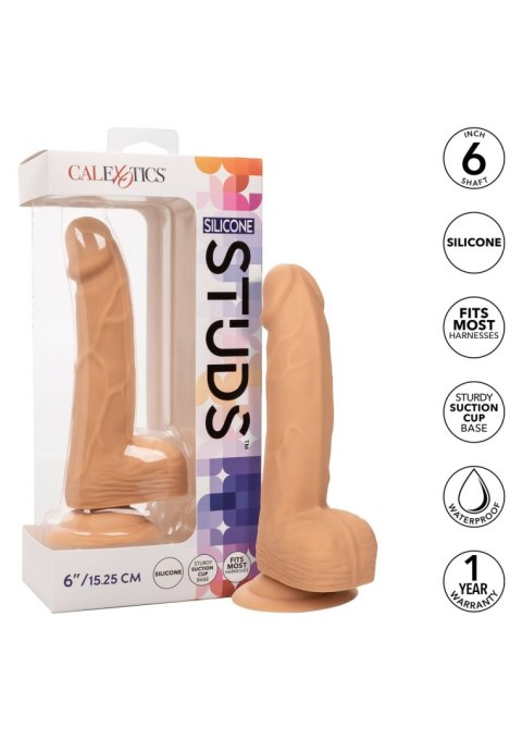Silicone Studs 6 Inch Light skin tone