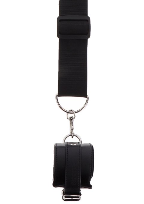 Door Bars and Wrist Cuffs Black Door Bars and Wrist Cuffs Black