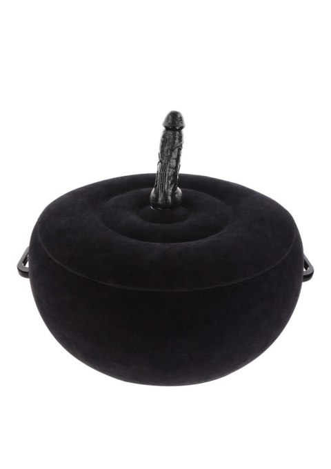 Inflatable Fuck Seat w. Remote Black Inflatable Fuck Seat w. Remote Black