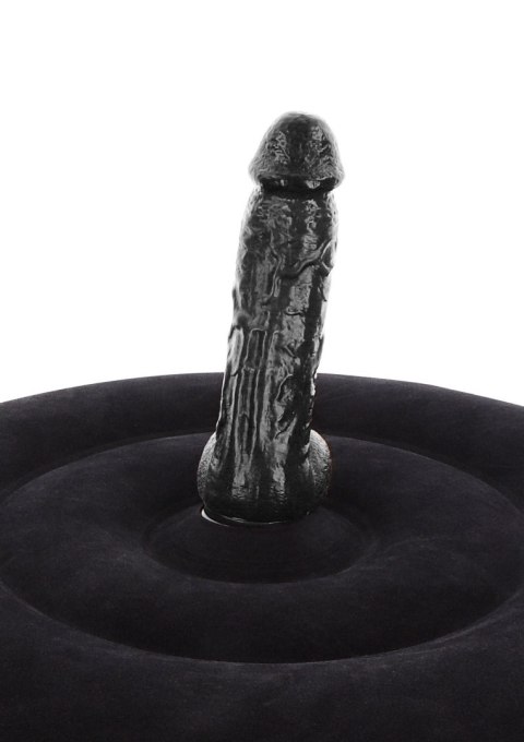 Inflatable Fuck Seat w. Remote Black Inflatable Fuck Seat w. Remote Black