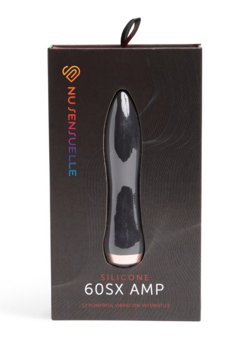 Silicone 60SX AMP Bullet Black Silicone 60SX AMP Bullet Black