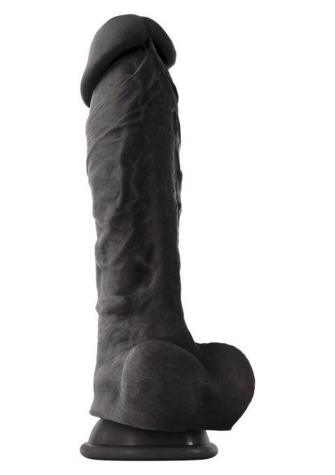 ColourSoft 8 Inch Soft Dildo Black ColourSoft 8 Inch Soft Dildo Black