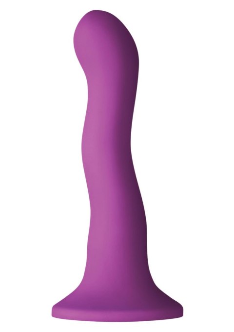 Colours Wave 6Inch Dildo Purple Colours Wave 6Inch Dildo Purple