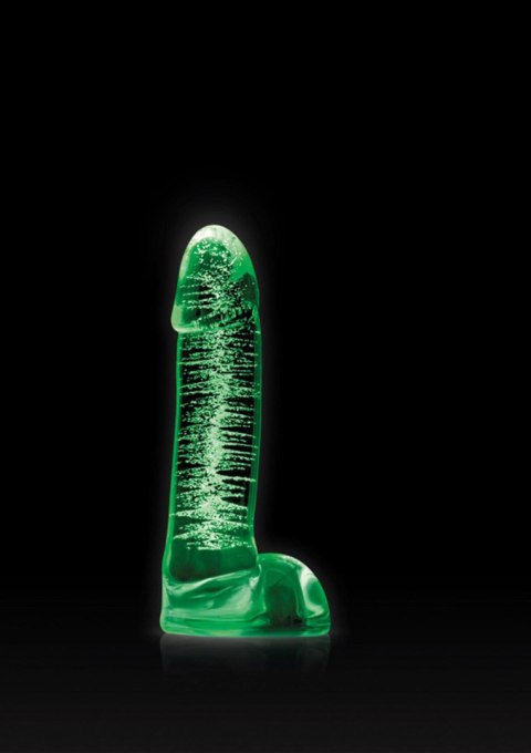 FireFly Glass Smooth Dildo Glow in the dark FireFly Glass Smooth Dildo Glow in the dark