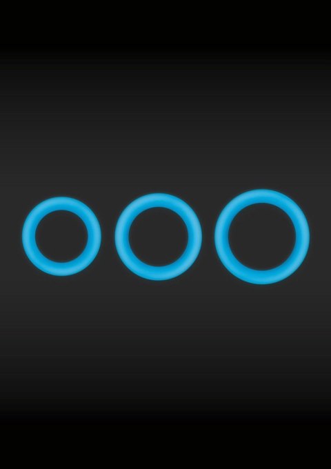 Halo 60mm Cockring Large Blue Halo 60mm Cockring Large Blue