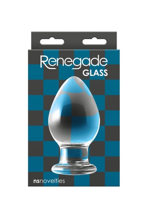 Knight Glass Buttplug Transparent Knight Glass Buttplug Transparent