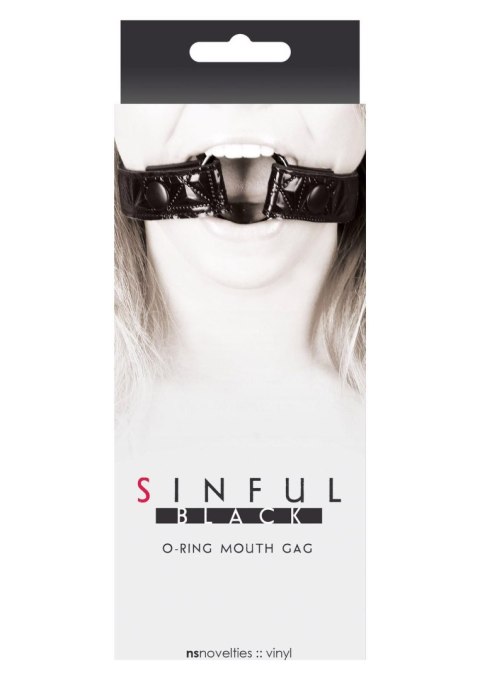 O-Ring Mouth Gag Black O-Ring Mouth Gag Black