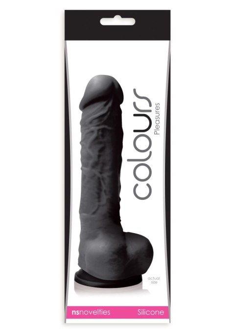 Pleasures 5 Inch Dildo Black Pleasures 5 Inch Dildo Black