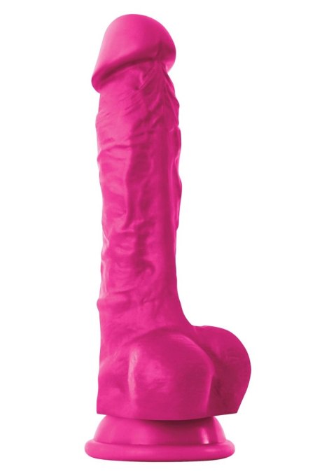 Pleasures 7 Inch Dildo Pink Pleasures 7 Inch Dildo Pink