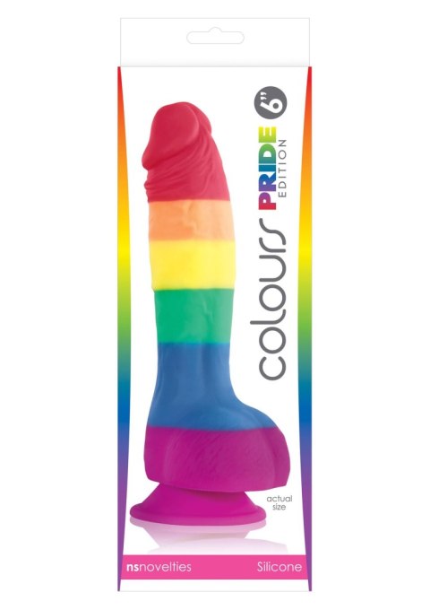 Pride Edition 6 Inch Dildo Multicolor Pride Edition 6 Inch Dildo Multicolor