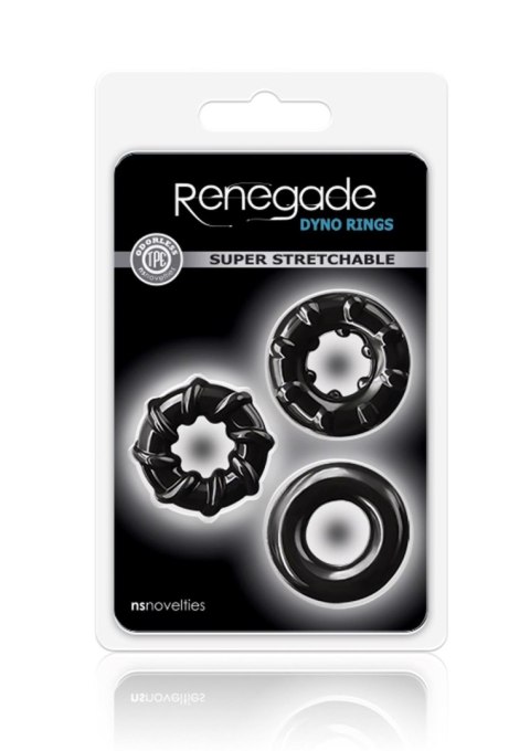Renegade Dyno Rings Black Renegade Dyno Rings Black