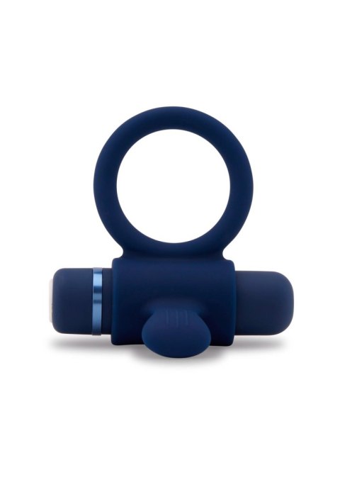 Sensuelle Silicone Bullet Ring Blue Sensuelle Silicone Bullet Ring Blue