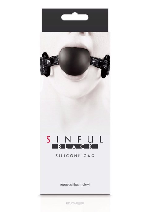 Soft Silicone Gag Black Soft Silicone Gag Black