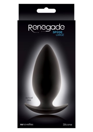 Spades - Large Black