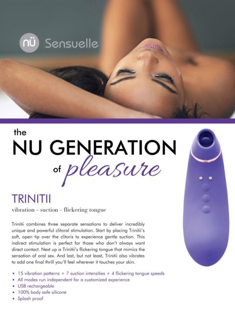 Trinitii 3in1 Tongue Violet Trinitii 3in1 Tongue Violet