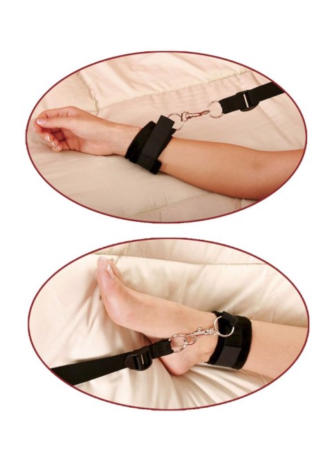 Bed Bindings Restraint Kit Black Bed Bindings Restraint Kit Black