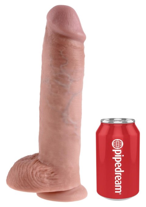 Cock 11 Inch With Balls Light skin tone Cock 11 Inch With Balls Light skin tone