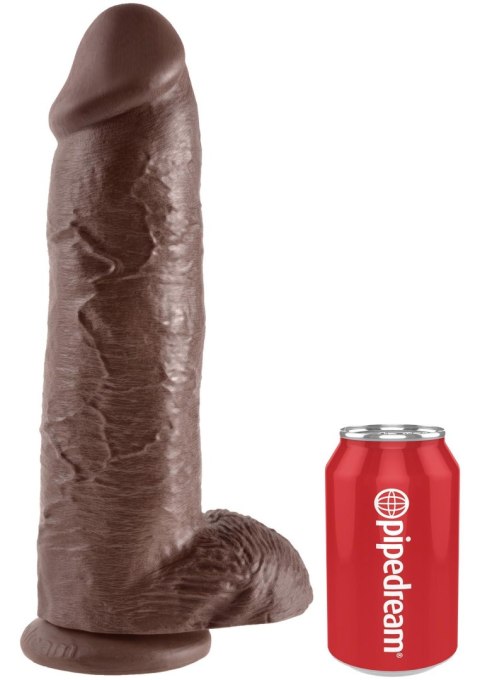 Cock 12 Inch With Balls Brown skin tone Cock 12 Inch With Balls Brown skin tone