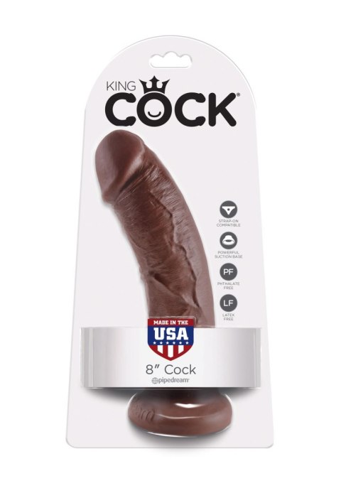 Cock 8 Inch Brown skin tone Cock 8 Inch Brown skin tone
