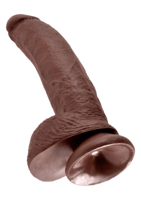 Cock 9 Inch With Balls Brown skin tone Cock 9 Inch With Balls Brown skin tone