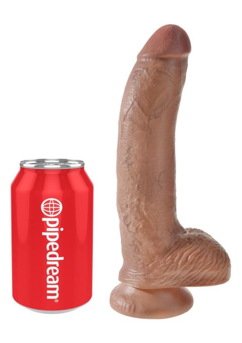Cock 9 Inch With Balls Caramel skin tone Cock 9 Inch With Balls Caramel skin tone