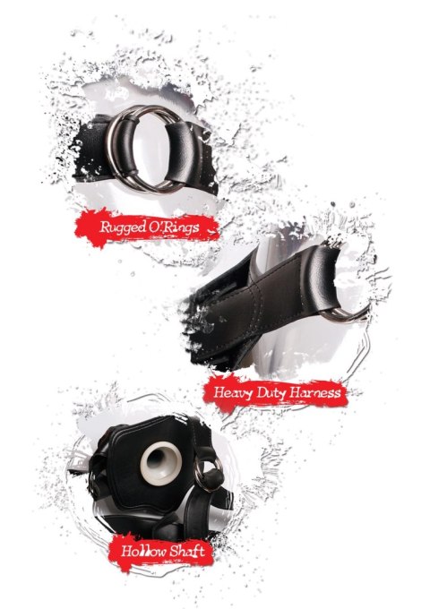 Extreme Hollow Strap-On Light skin tone Extreme Hollow Strap-On Light skin tone