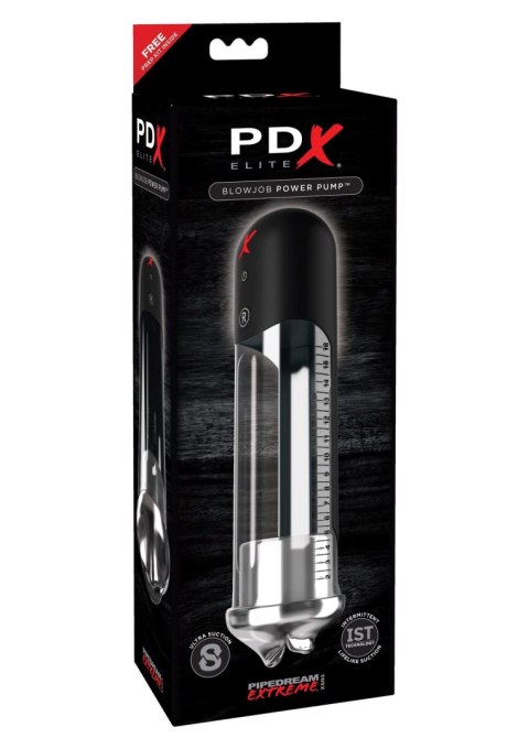 Elite Blowjob Power Pump Black Elite Blowjob Power Pump Black