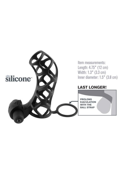 FX Extreme Silicone Power Cage Black FX Extreme Silicone Power Cage Black