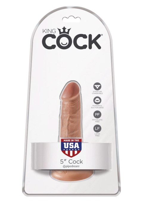 King Cock 5Inch Cock Caramel skin tone King Cock 5Inch Cock Caramel skin tone