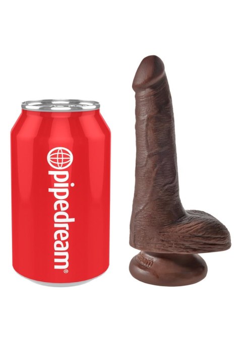 King Cock 6' Cock With Balls Brown skin tone King Cock 6' Cock With Balls Brown skin tone