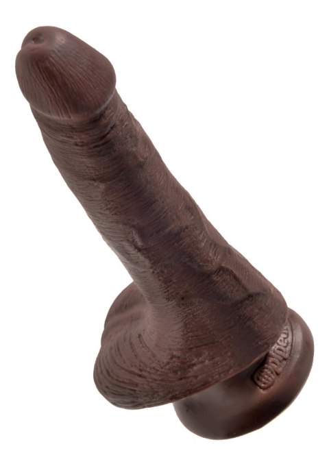 King Cock 6' Cock With Balls Brown skin tone King Cock 6' Cock With Balls Brown skin tone