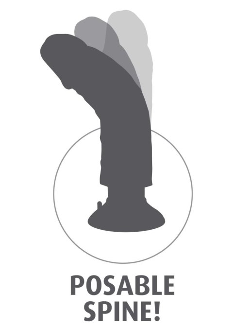 Vibrating Cock 8 Inch Light skin tone Vibrating Cock 8 Inch Light skin tone