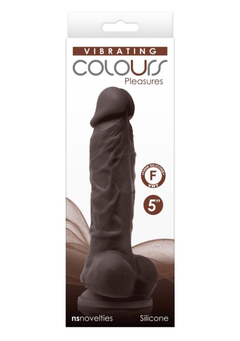 Vibrating Dildo 5 Inch Brown skin tone Vibrating Dildo 5 Inch Brown skin tone