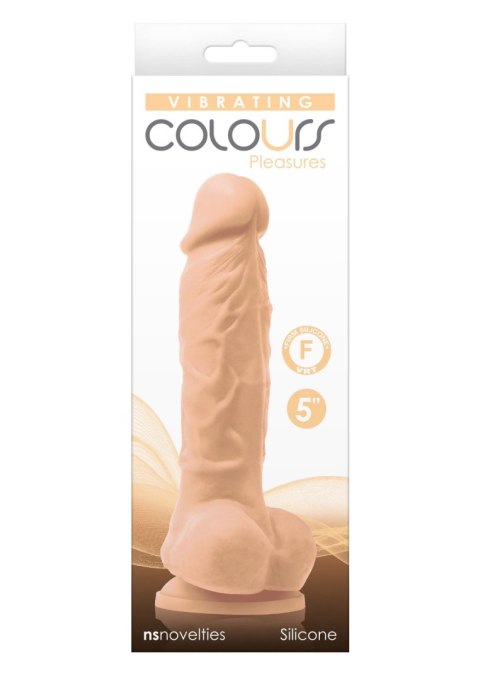Vibrating Dildo 5 Inch Light skin tone Vibrating Dildo 5 Inch Light skin tone