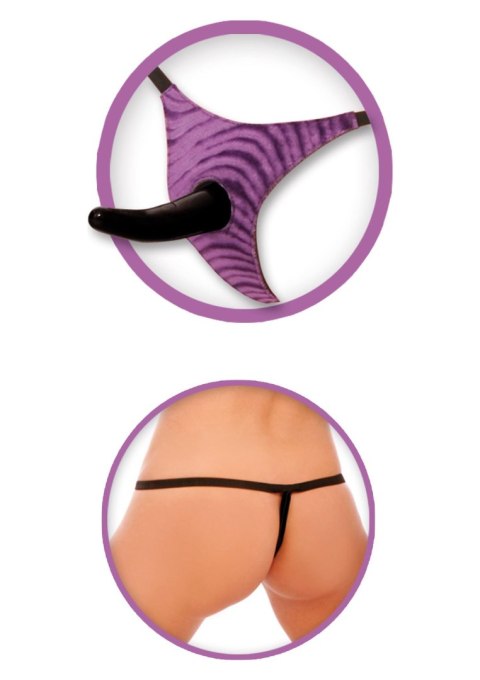 Vibrating Strap-On For Him Black Vibrating Strap-On For Him Black