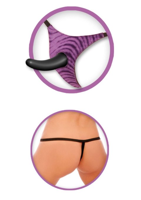 Vibrating Strap-On For Him Black Vibrating Strap-On For Him Black