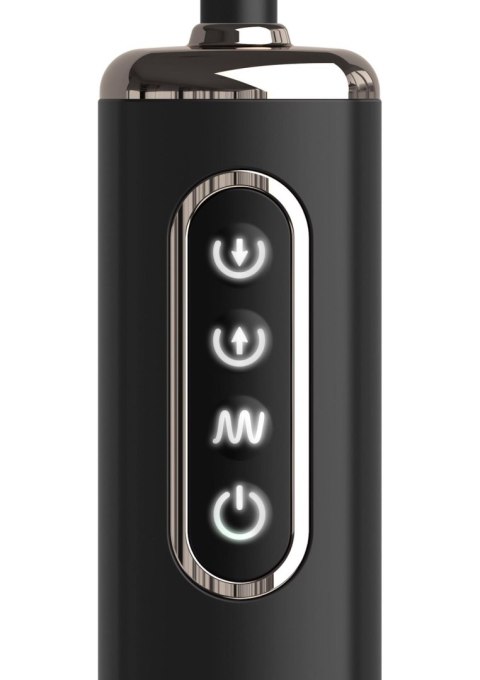 Auto Throb Inflatable Plug Black