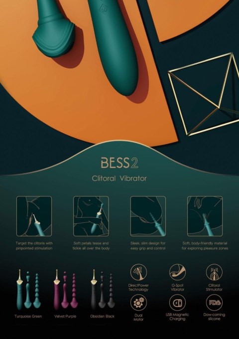 Bess 2 PinPoint Vibe Heating Purple