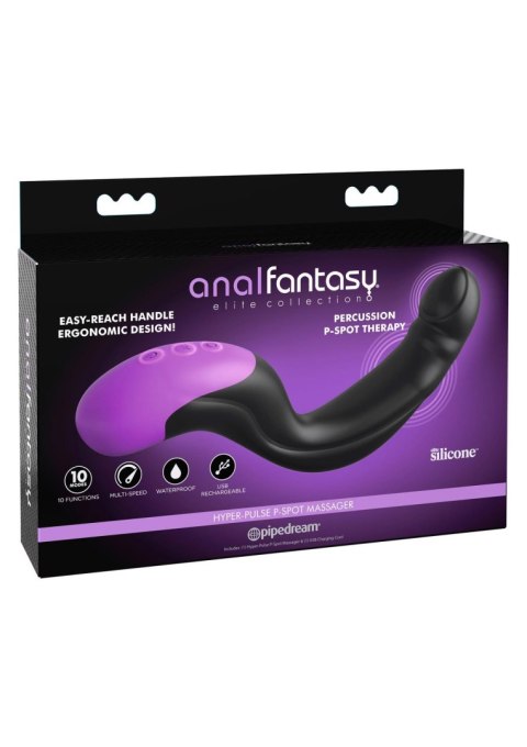 Hyper Pulse P-Spot Massager Black Hyper Pulse P-Spot Massager Black